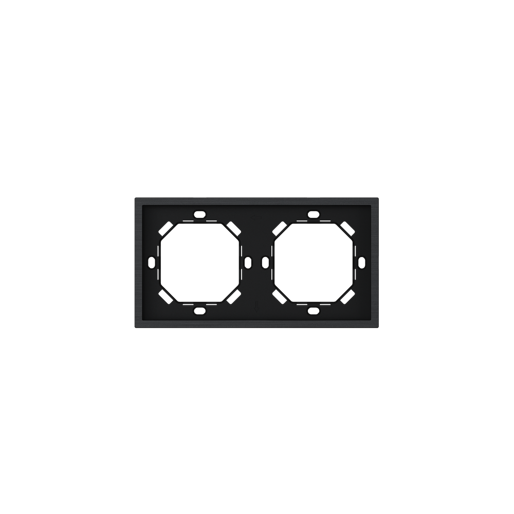 MPFXL-2GFH-NP.18-BK HDL Xelent rėmelis, 2 vietos, horizontalus - Image 1