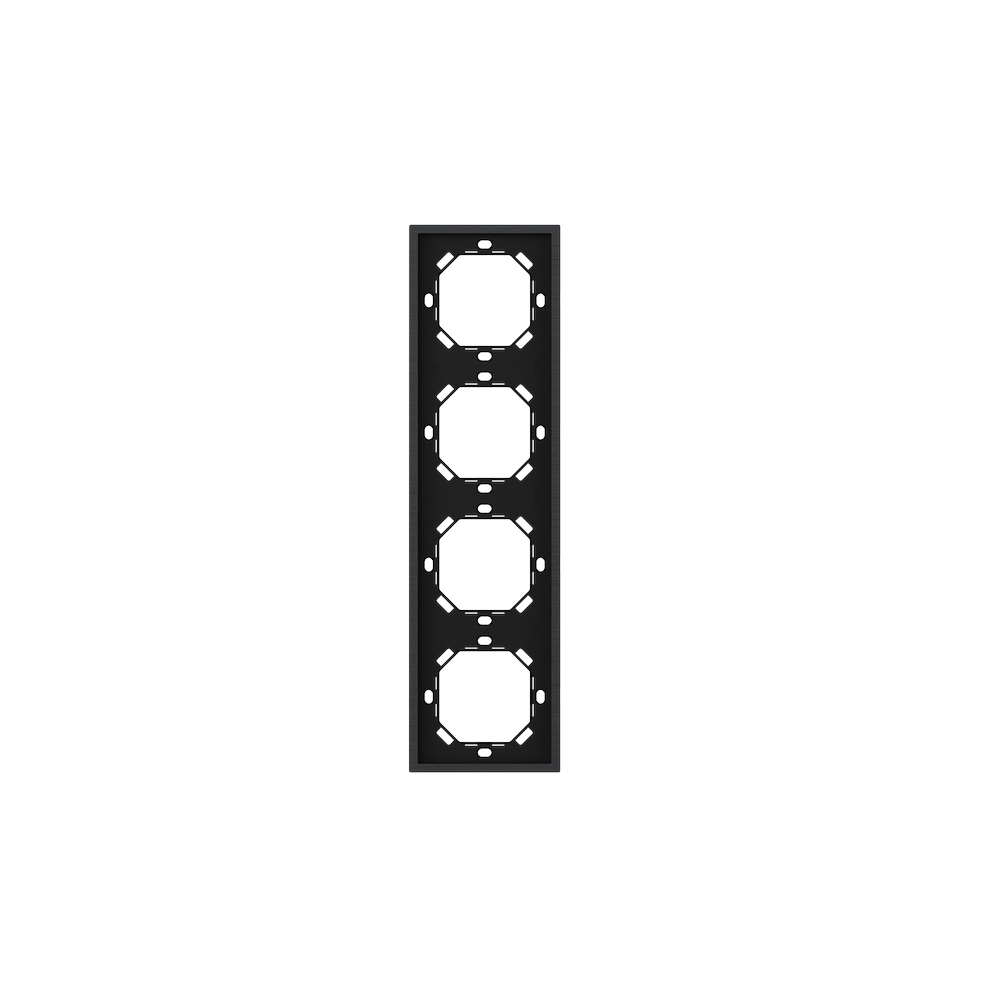 MPFXL-4GFV-NP.18-BK HDL Xelent rėmelis, 4 vietos, vertikalus - Image 1